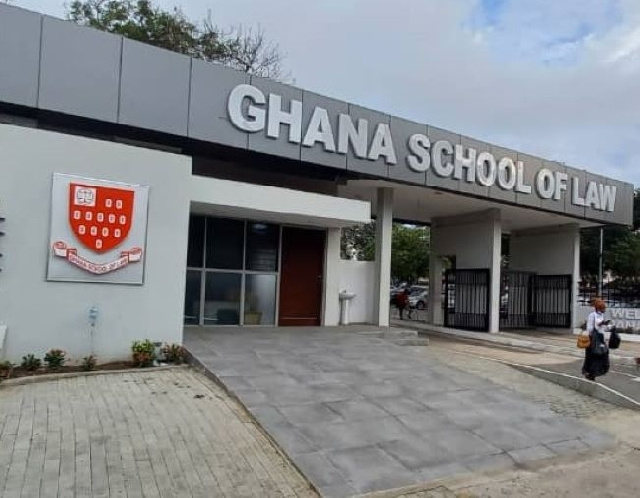 Frontage of the Ghana School of Law