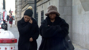 Defendants Beatrice Ekweremadu And Sonia Ekweremadu Outside Di Old Bailey