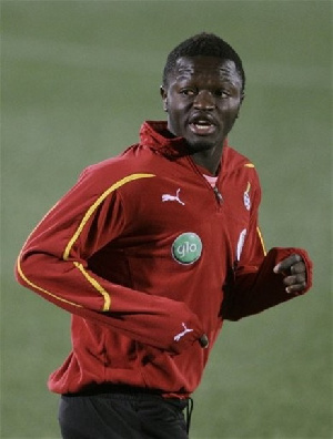 Sulley Muntari In Training 02Oct2010