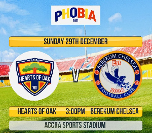 Hearts of Oak host Berekum Chelsea on match day one