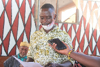 Mathew Akakuzia, is the Chairman of the Kandiga Area Council