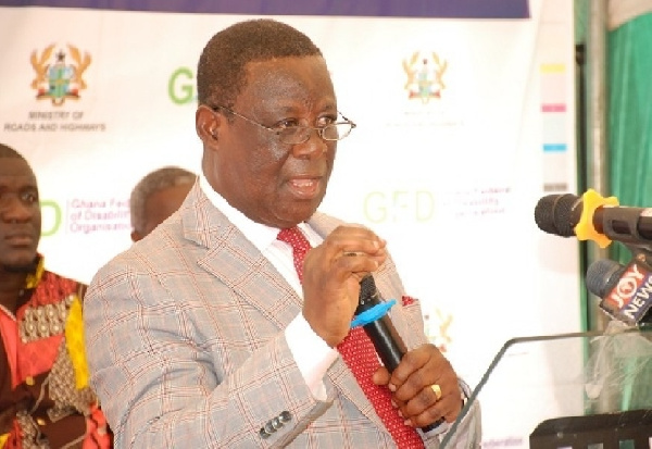 Kwasi Amoako Attah, Minister of Roads and Highways