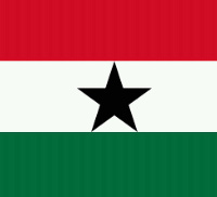 Ghana's current flag colours were changed to the above in 1964