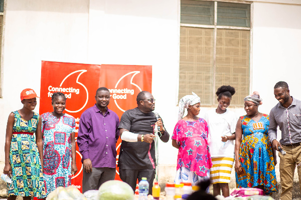 The Vodafone Ghana Foundation carried out free medical screening for residents of Akramaman