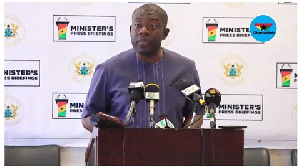 Kojo Oppong Nkrumah, Information Minister