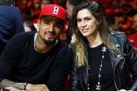 Kevin-Prince Boateng and Melissa Satta-Boateng