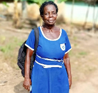 Elizabeth Yamoah sat for the BECE in September this year