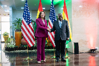 President Akufo-Addo and Vice President Kamala Harris addressed a joint press conference