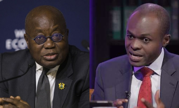 Lawyer Martin Kpebu (right) slams President Nana Addo Dawkwa Akufo-Addo over economic meltdown