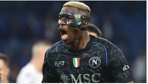 Victor Osimhen has scored six goals in eight league appearances for Napoli this season