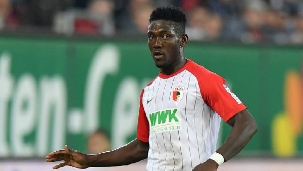 Daniel Opare has been banished from first team activities at Augsburg