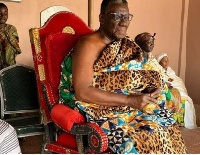 Daasebre Osei Bonsu II, the paramount chief of Mampong in the Ashanti region,