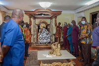 Asante Kotoko Board and C.E.O visit Otumfuo Osei Tutu II