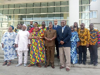 Mr Mohammed Habibu Tijani (2nd R) in a group photograph with dignitaries at the event