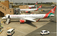 Kenya Airways [Photo Credit: Simon Maina/AFP]