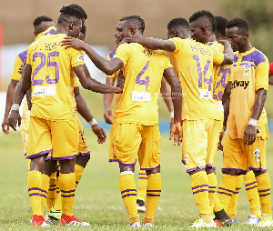 Medeama SC players