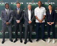 Michael Essien, Beckham, Bill Gates, Drogba