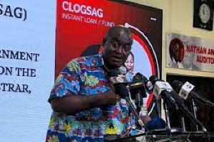 Executive Secretary of CLOGSAG, Dr. Isaac Bampoe Addo