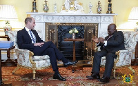 President Nana Addo Dankwa Akufo-Addo with Prince William, Duke of Cambridge