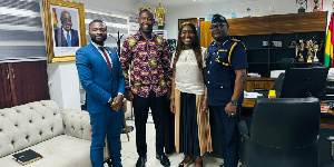 Dr. Alex Ampaabeng, Dr. Bernard Okoe Boye, Ms Julie Essiam and Emmanuel Ohene