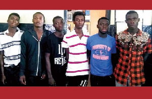 The accused persons involved in the murder of George Somuah Bosompem