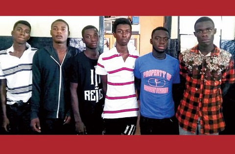 The accused persons involved in the murder of George Somuah Bosompem