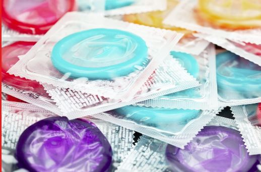 The condoms and drugs are believed to have been stolen to be resold locally