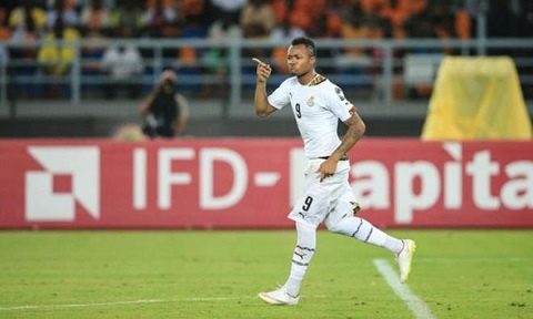 Jordan Ayew has become the highest goal scoring attacker for the BlackStars at the AFCON