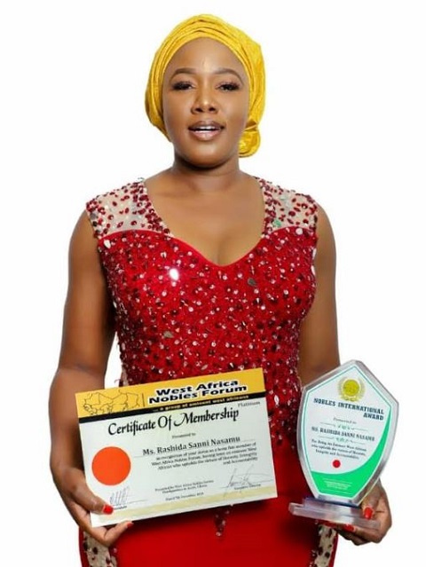 Chief Executive of I-zar Group, Rashida Saani Nasamu