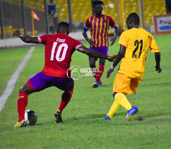 Hearts of Oak 0-0 Ashgold SC