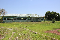 The abandoned facility now play host to reptiles of all kinds and has been taken over by weeds