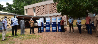 WaterAid Ghana, DFID UK) and Unilever have presented washing facilities to Local Assemblies