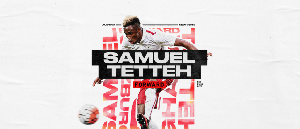 Ghana international Samuel Tetteh