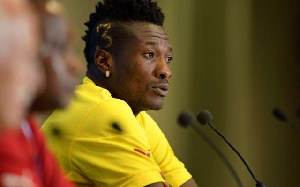 Ghana skipper Asamoah Gyan