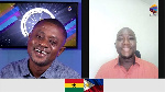 Philippines-based Ghanaian Charles Donkor(R)