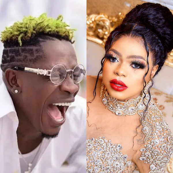 Shatta Wale mocks Bobrisky