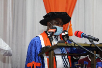 The Vice-Chancellor of KTU, David Kofi Essumang