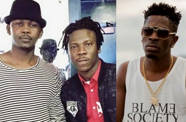 Blakk Cedi, Stonebwoy and Shatta Wale