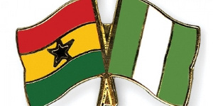 Flag Pins Ghana Nigeria