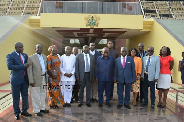 A section of Akufo-Addo's ministers