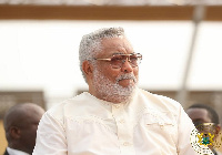 Former President Jerry John Rawlings