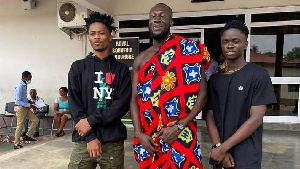 Musicians, Kwesi-arthur, Stormzy and  Yaw Tog