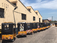 Sixty tricycle riders were arrested during the operation