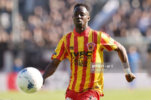 Ghanaian youngster Bright Gyamfi