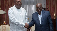 President Akufo-Addo and Former President Mahama