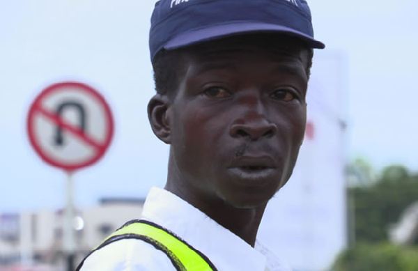 Late Awudu, a patriotic traffic warden