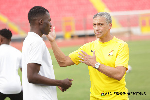 Felix Afena Gyan And Chris Houghton 