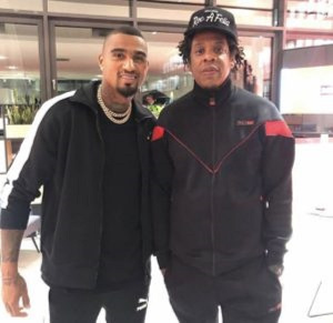 Kevin Prince Boateng and Jay Z