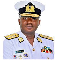 Chief of the Defence Staff (CDS), Vice Admiral Seth Amoama