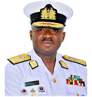 Chief of the Defence Staff (CDS), Vice Admiral Seth Amoama